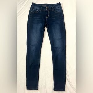 Wallflower Denim Deluxe Dark Wash Blue Women's Jeans Size 7